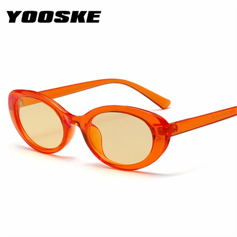 YOOSKE Women Vintage Oval Fashion Sunglasses Candy colors Sunglass Men Retro Brand Designer Yellow Glssess
YOOSKE Women Vintage Oval Fashion Sunglasses Candy colors Sunglass Men Retro Brand Designer Yellow Glssess