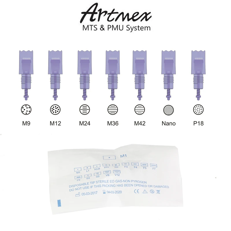 10pcs Artmex V3 V6 V8 V9 V11 A3 Needle cartridges MTS Semi permanent makeup tattoo machine spare parts M9 M12 M36 M42 P18 N
10pcs Artmex V3 V6 V8 V9 V11 A3 Needle cartridges MTS Semi permanent makeup tattoo machine spare parts M9 M12 M36 M42 P18 N
