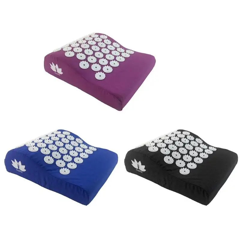 Square Acupuncture Massage Yoga Pillow Needle Pillow Relieve Body Stress Pain Cervical Pillow Massager
Square Acupuncture Massage Yoga Pillow Needle Pillow Relieve Body Stress Pain Cervical Pillow Massager