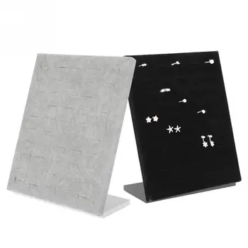 50 Slots Flannel Wall Jewelry Display Organizer Rack Rings Earrings Stand Holder Storage Organizer Rack L Type for Jeweler a
50 Slots Flannel Wall Jewelry Display Organizer Rack Rings Earrings Stand Holder Storage Organizer Rack L Type for Jeweler a