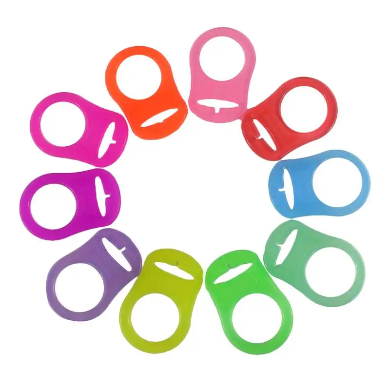 10Pcs/pack Multi Colors Silicone Baby Dummy Pacifier Holder Clip Adapter For Ring Silicone Button Pacifier Clips 20mm
10Pcs/pack Multi Colors Silicone Baby Dummy Pacifier Holder Clip Adapter For Ring Silicone Button Pacifier Clips 20mm