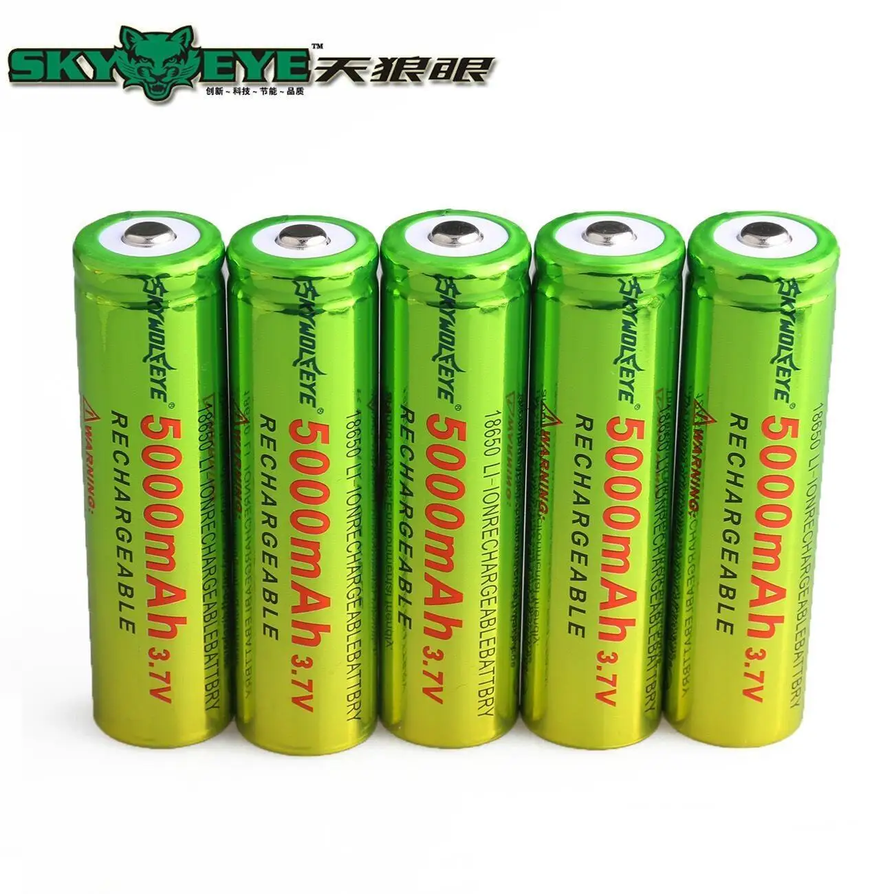 1 Pieces Li-ion 18650 5000mAh Rechargeable Batteries 3.7 V 18650 Lithium Battery Environmentally friendly
1 Pieces Li-ion 18650 5000mAh Rechargeable Batteries 3.7 V 18650 Lithium Battery Environmentally friendly
