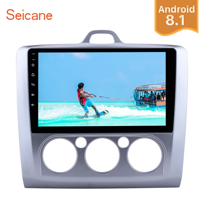 Seicane Car Stereo Player 2Din Android8.1 HD 9" Radio GPS Navi WIFI Autoradio For 2004 2005 2006 -2011 Ford Focus Exi MT Vehicle
Seicane Car Stereo Player 2Din Android8.1 HD 9" Radio GPS Navi WIFI Autoradio For 2004 2005 2006 -2011 Ford Focus Exi MT Vehicle