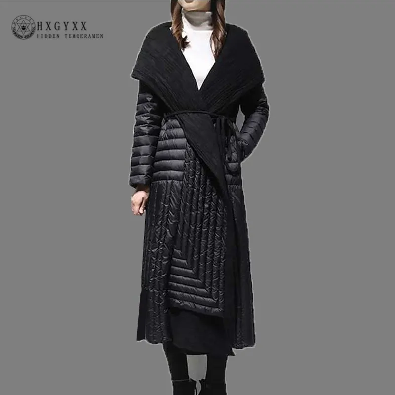 Patchwork Warm White Duck Feather Coat Long Winter Jacket Women Down Parka 2019 Plus Size Hooded Belt Goose Outerwear Okd706
Patchwork Warm White Duck Feather Coat Long Winter Jacket Women Down Parka 2019 Plus Size Hooded Belt Goose Outerwear Okd706