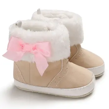 Cute Toddler Baby Boys Girls Bowknot Winter Shoes Newborn Prewalker Winter Snow Warm Bow Boots Soft Shoes Beige
Cute Toddler Baby Boys Girls Bowknot Winter Shoes Newborn Prewalker Winter Snow Warm Bow Boots Soft Shoes Beige