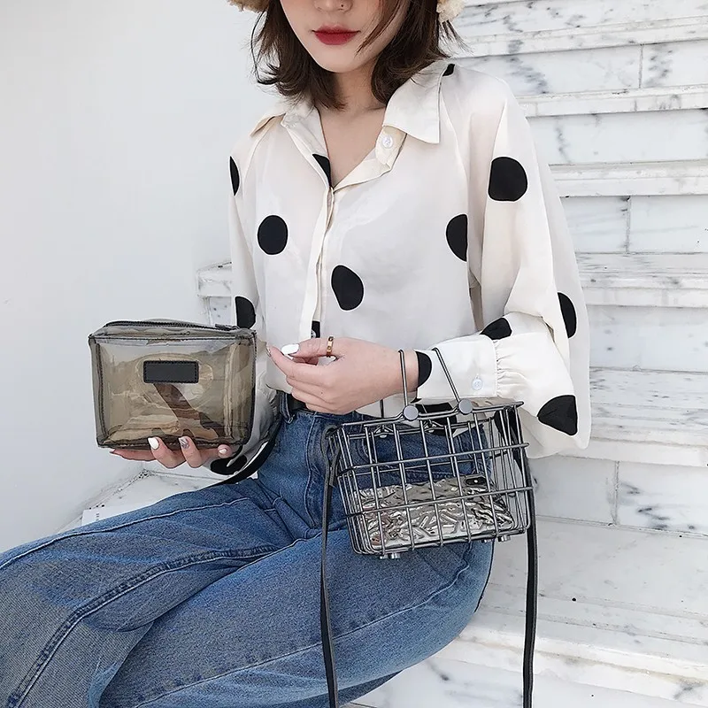 Fashion Designer Women Handbags 2019 Summer New PVC Transparent Women Beach Bag Iron Bucket Square Bag Shoulder Messenger Bags
Fashion Designer Women Handbags 2019 Summer New PVC Transparent Women Beach Bag Iron Bucket Square Bag Shoulder Messenger Bags