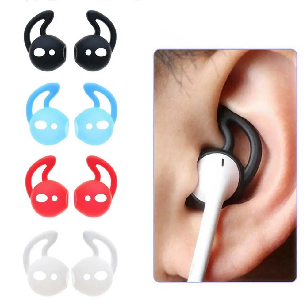1 Pairs For Apple AirPods Replacement Silicone Antislip Ear Cover Hook Earphone Earbuds Tips Headset Case protector For ear pods
1 Pairs For Apple AirPods Replacement Silicone Antislip Ear Cover Hook Earphone Earbuds Tips Headset Case protector For ear pods