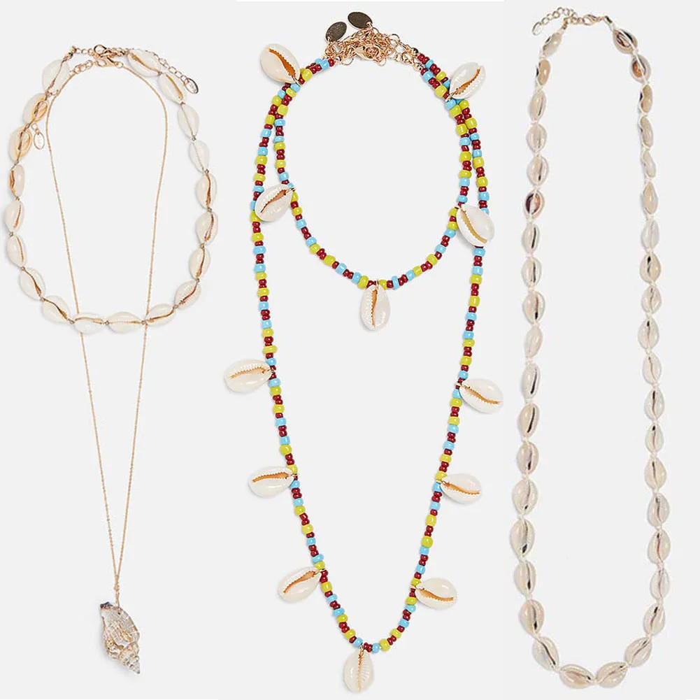 JUST FEEL New 2019 Za Double Layer Shell Choker Necklaces For Women Summer Party Collar Bohemian Necklace Wedding Party Jewelry
JUST FEEL New 2019 Za Double Layer Shell Choker Necklaces For Women Summer Party Collar Bohemian Necklace Wedding Party Jewelry