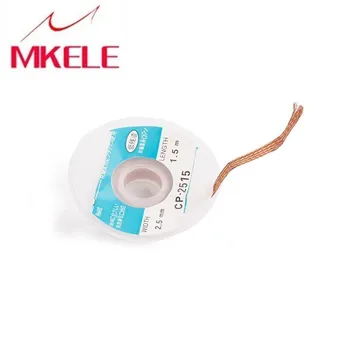 Desoldering Braid Solder Wire 3.0mm Suction-line Soldering wick 1.5m Length Wick/Soldering Accessory MKCP-3015
Desoldering Braid Solder Wire 3.0mm Suction-line Soldering wick 1.5m Length Wick/Soldering Accessory MKCP-3015