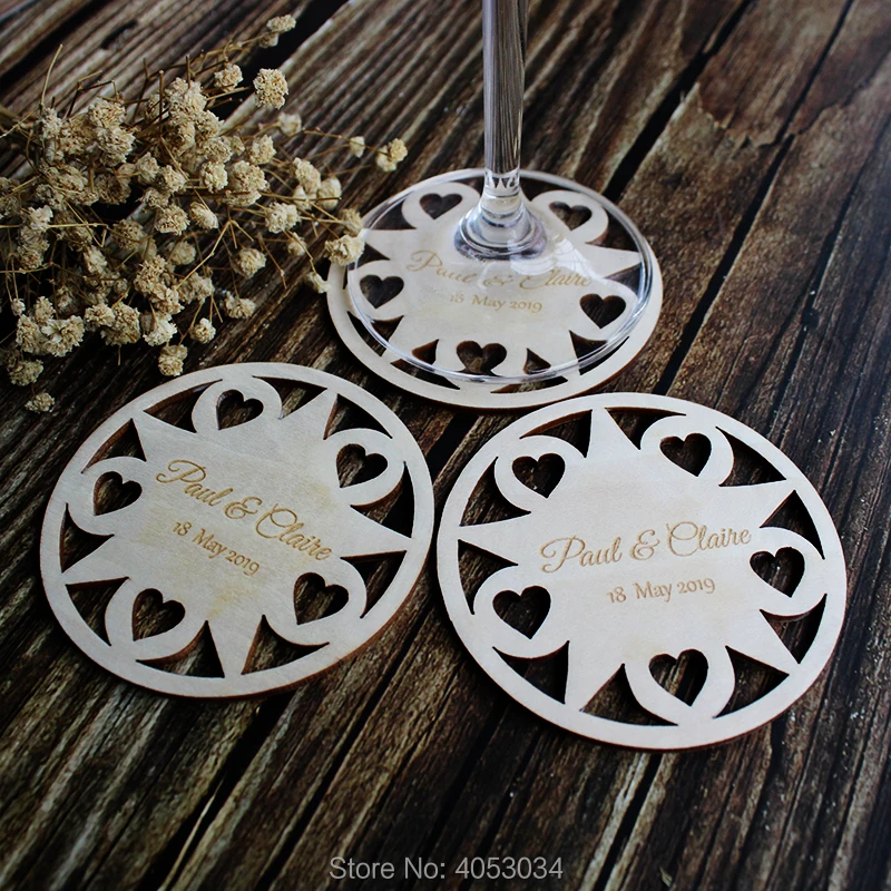 Personalised wooden coaster, rustic coaster, wedding gift, wedding favour, anniversary gift, rustic
Personalised wooden coaster, rustic coaster, wedding gift, wedding favour, anniversary gift, rustic
