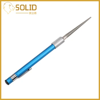 Knife Diamond Sharpener Portable Retractable Knife Sharpening Steel Multifunction Sharpening Rod for Outdoor Activity
Knife Diamond Sharpener Portable Retractable Knife Sharpening Steel Multifunction Sharpening Rod for Outdoor Activity