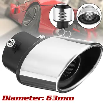Universal Stainless Steel Car Auto Muffler Exhaust Tail Pipe Square Car Rear Tail Throat Liner Exhause Accessories
Universal Stainless Steel Car Auto Muffler Exhaust Tail Pipe Square Car Rear Tail Throat Liner Exhause Accessories