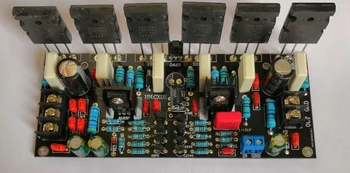 Fannyda upgrade new version A1943+C5200 single channel 300W power amplifier board original brand new transistor tube
Fannyda upgrade new version A1943+C5200 single channel 300W power amplifier board original brand new transistor tube