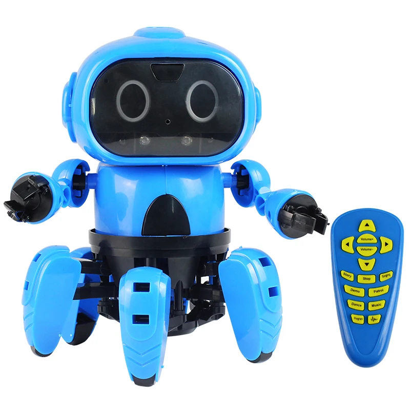 2019 New Upgraded MoFun-963 DIY 6-Legged RC Robot Infrared Obstacle Avoidance Gesture Control Programmable With Transmitter
2019 New Upgraded MoFun-963 DIY 6-Legged RC Robot Infrared Obstacle Avoidance Gesture Control Programmable With Transmitter