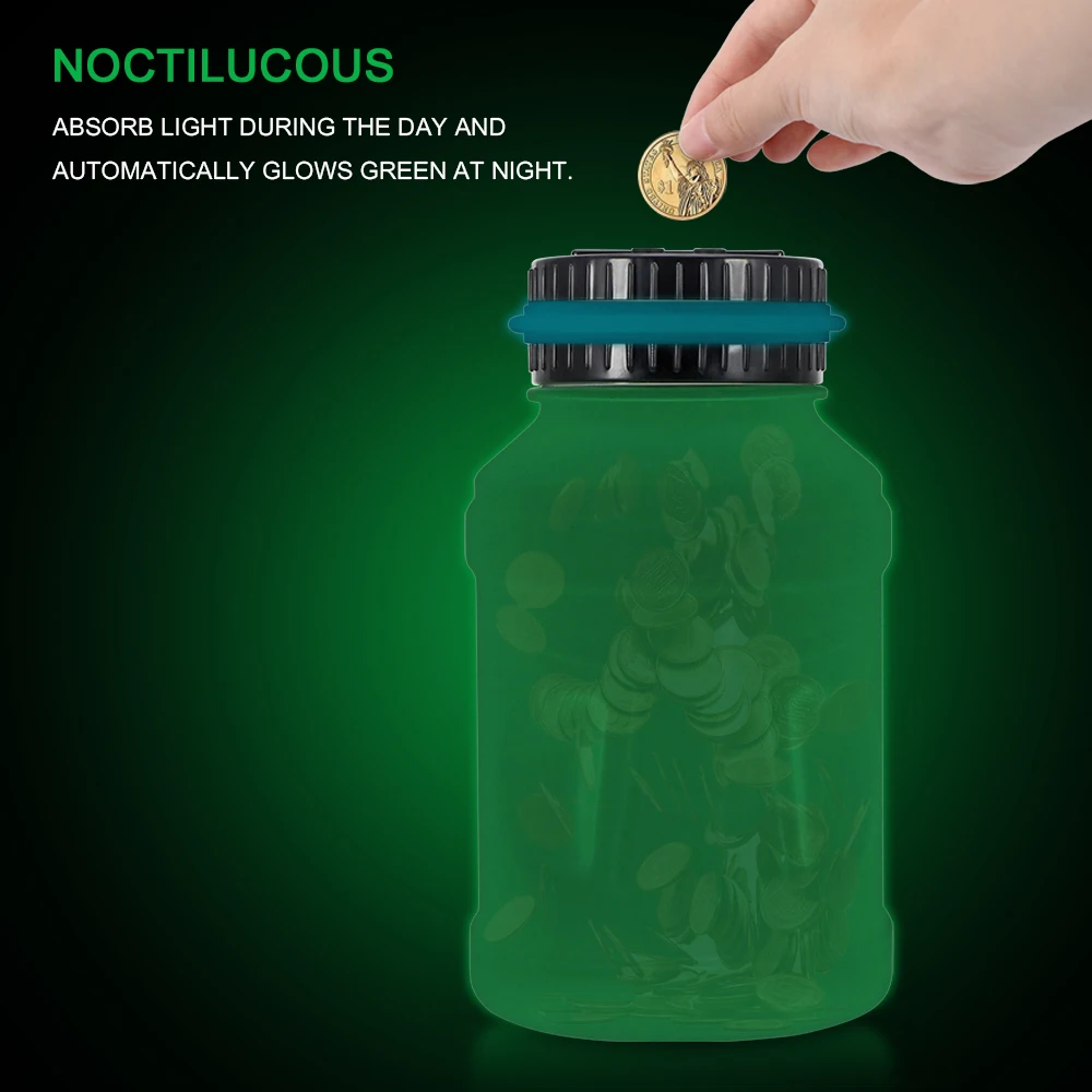 Electric Digital Piggy Bank Digtal Counting Coin 2.5L Money Saving Box Glow at Night Dollar EURO Pound Storage Box for Kids
Electric Digital Piggy Bank Digtal Counting Coin 2.5L Money Saving Box Glow at Night Dollar EURO Pound Storage Box for Kids
