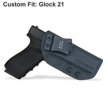 B.B.F Make IWB Tactical KYDEX Gun Holster Custom Fits: Glock 21 Inside Concealed Carry Waistband Pistola Belt Clip Accessories
B.B.F Make IWB Tactical KYDEX Gun Holster Custom Fits: Glock 21 Inside Concealed Carry Waistband Pistola Belt Clip Accessories