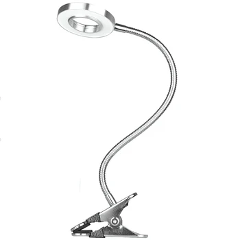 5W Led Clip On Light/Reading Light/Bed Light, 2-Level Brightness & 2 Color,Eye-Caring Clip On Lamp For Makeup Mirror,Desk, Bed
5W Led Clip On Light/Reading Light/Bed Light, 2-Level Brightness & 2 Color,Eye-Caring Clip On Lamp For Makeup Mirror,Desk, Bed