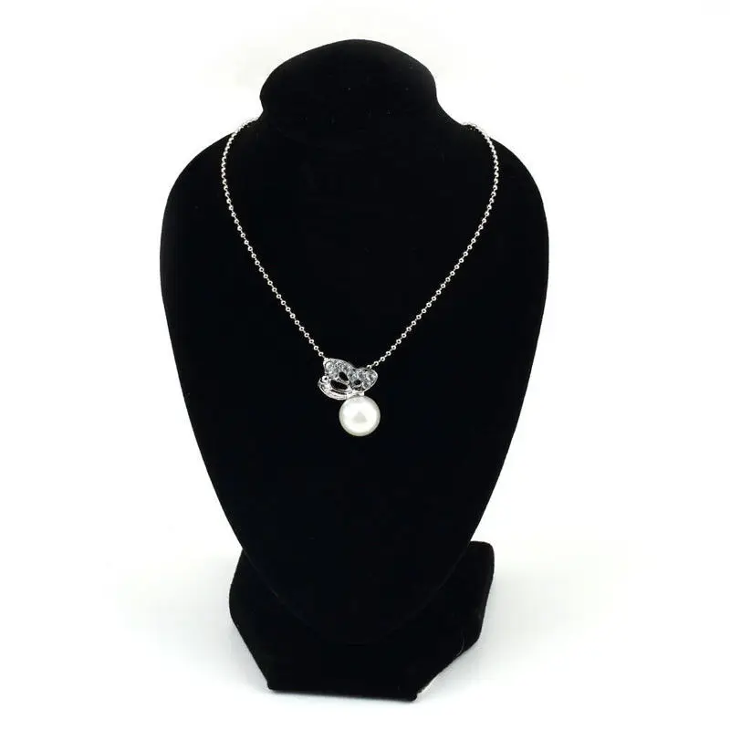 Brand New 2019 Durable Black Mannequin Necklace Jewelry Pendant Display Stand Holder Show Decorate Bracelet Jewelry Organizer
Brand New 2019 Durable Black Mannequin Necklace Jewelry Pendant Display Stand Holder Show Decorate Bracelet Jewelry Organizer