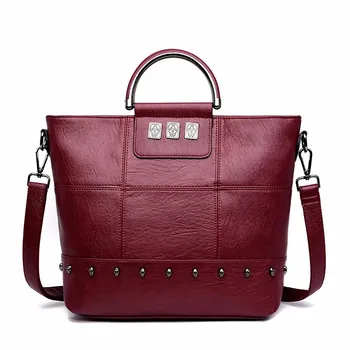 Luxury Handbags Women Bags Designer 2019 Female Leather Shoulder Bag Rivet Crossbody Bags For Women Leather Hand Bag Vintage
Luxury Handbags Women Bags Designer 2019 Female Leather Shoulder Bag Rivet Crossbody Bags For Women Leather Hand Bag Vintage