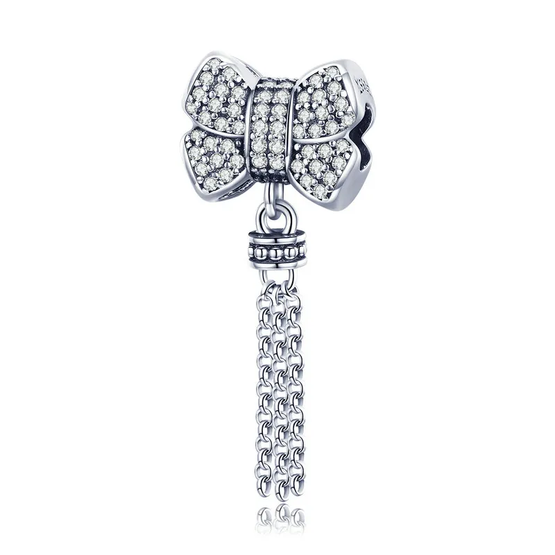 MOWIMO 100% 925 Sterling Silver Bow-knot Charm Clear CZ Bead Fit Original Pandora Bracelets Pendant S925 Jewelry Making BKC1016
MOWIMO 100% 925 Sterling Silver Bow-knot Charm Clear CZ Bead Fit Original Pandora Bracelets Pendant S925 Jewelry Making BKC1016