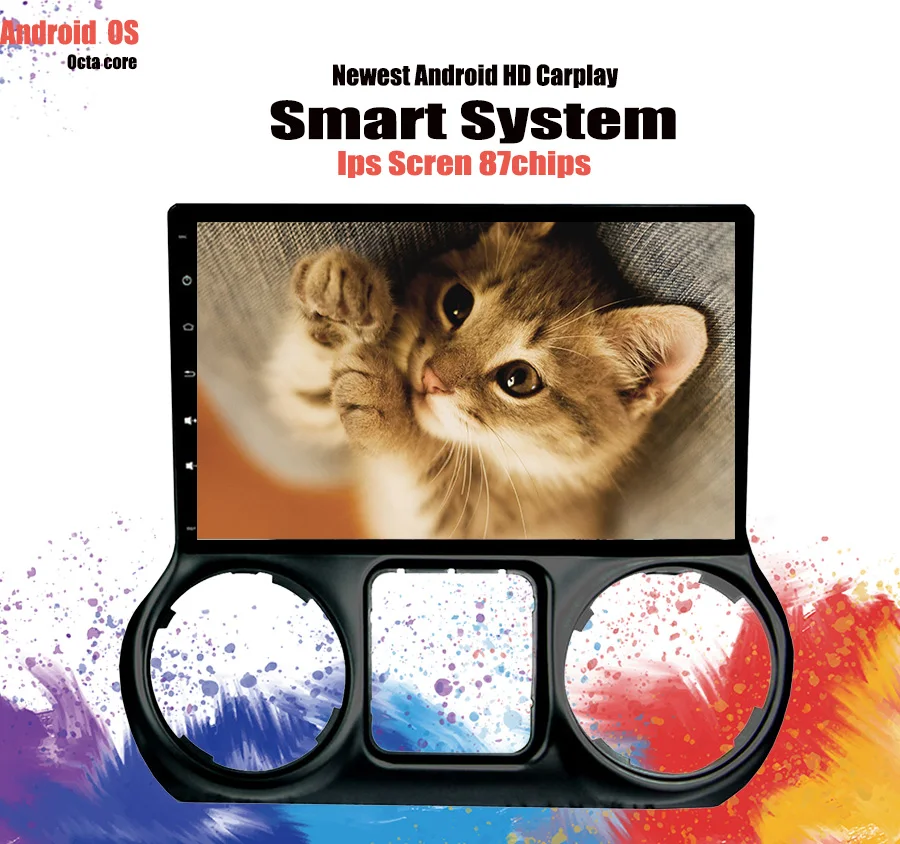 10.1" Android 9.1 Head Unit GPS Radio Player for Jeep Wrangler 2011 2012 2013 14 2015 2016 Car 64GB Unit Auto Stereo Multimedia
10.1" Android 9.1 Head Unit GPS Radio Player for Jeep Wrangler 2011 2012 2013 14 2015 2016 Car 64GB Unit Auto Stereo Multimedia