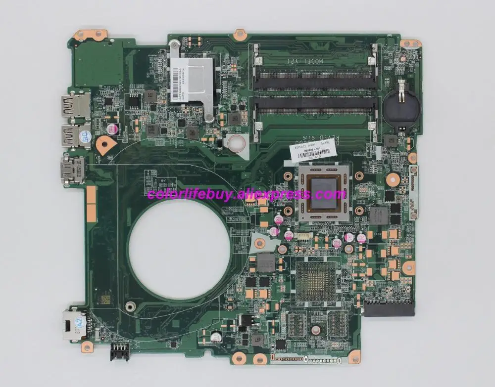 Genuine 809985-601 809985-001 809985-501 DAY21AMB6D0 UMA w A10-7300 Laptop Motherboard for HP 17 17Z 17-P Series NoteBook PC
Genuine 809985-601 809985-001 809985-501 DAY21AMB6D0 UMA w A10-7300 Laptop Motherboard for HP 17 17Z 17-P Series NoteBook PC
