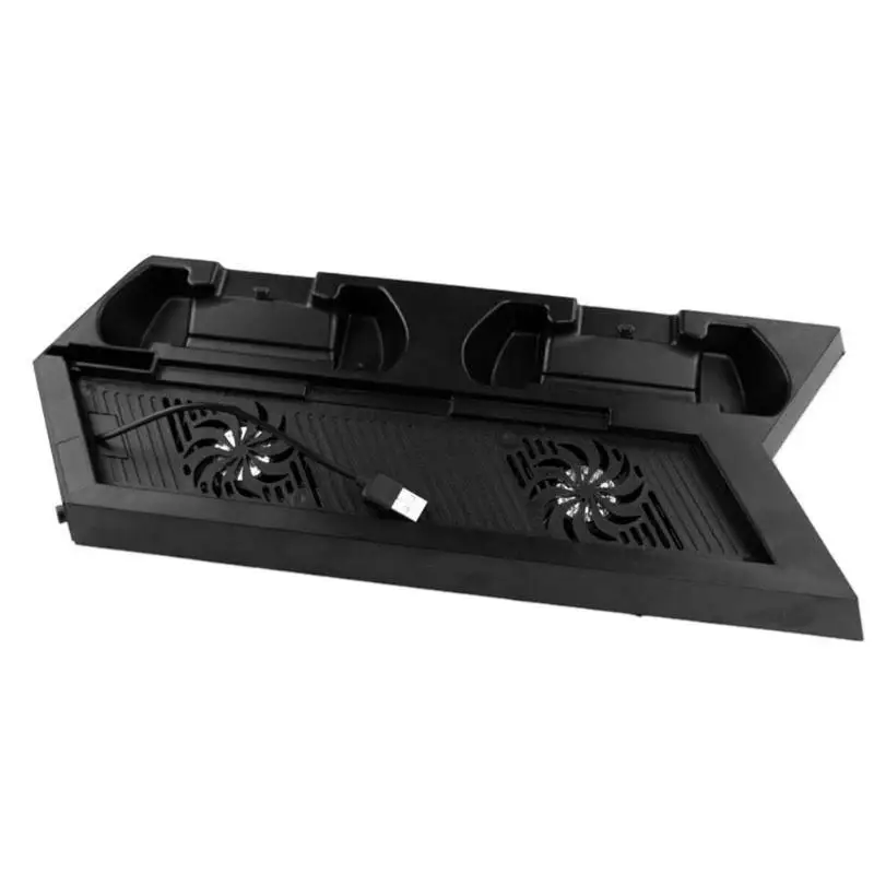 Slim Console Cooling Vertical Console Stand w/ Dual Port Charging Charger HUB for PS4 Controller Xbox one S Game Accessorie
Slim Console Cooling Vertical Console Stand w/ Dual Port Charging Charger HUB for PS4 Controller Xbox one S Game Accessorie