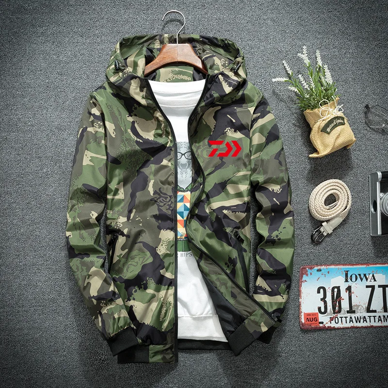 Daiwa New Plus Size M-4xl Big Brand Fishing Clothing Quickdry Sunscreen Breathable Hooded Camouflage Shirt
Daiwa New Plus Size M-4xl Big Brand Fishing Clothing Quickdry Sunscreen Breathable Hooded Camouflage Shirt