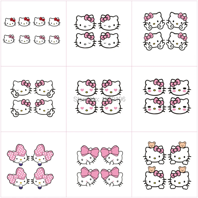 A Group of Funny Creative Lovely Cartoon Hello Kitty with Varies Gestures Emotions Decorations Car Body Stickers Vinyl Decal
A Group of Funny Creative Lovely Cartoon Hello Kitty with Varies Gestures Emotions Decorations Car Body Stickers Vinyl Decal