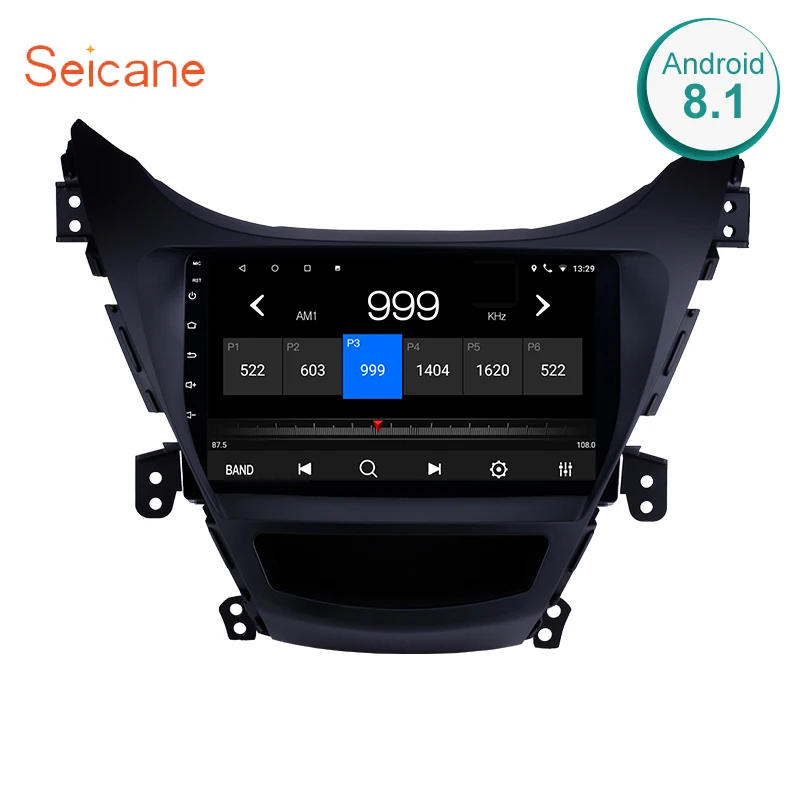 Seicane Android 8.1 Navigation System Bluetooth For 2011 2012 2013 Hyundai Elantra 9 Inch With Touch Screen DVD Player TV tuner
Seicane Android 8.1 Navigation System Bluetooth For 2011 2012 2013 Hyundai Elantra 9 Inch With Touch Screen DVD Player TV tuner
