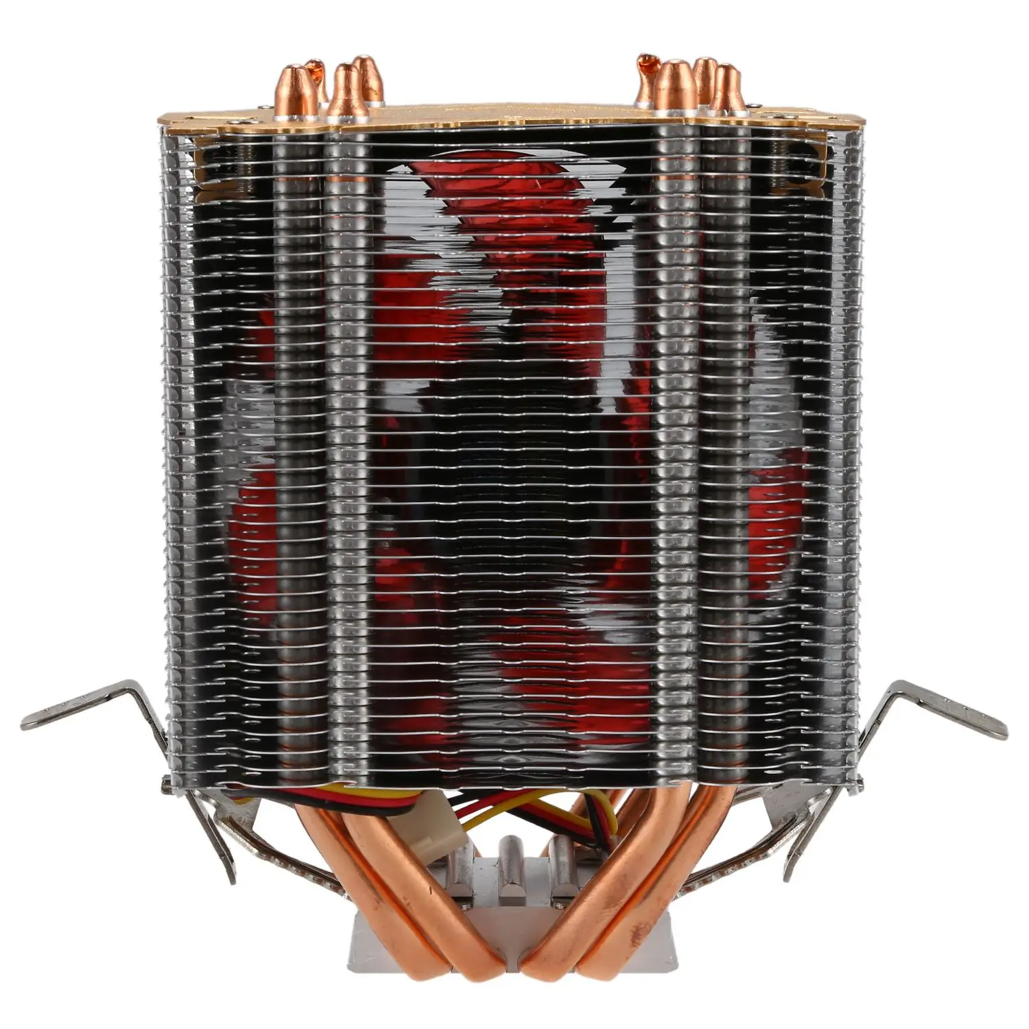 Lan Shuo Pure copper 4 heat pipe for 1366 1155 775Intel/AMD CPU heat sink 3 wire lamp single fan
Lan Shuo Pure copper 4 heat pipe for 1366 1155 775Intel/AMD CPU heat sink 3 wire lamp single fan