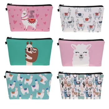 SFG HOUSE Printing Sloth Llama Cosmetic Bag Multicolor Pattern Cute Cosmetics Pouch Women Zipper Makeup bag Travel Toiletry bag
SFG HOUSE Printing Sloth Llama Cosmetic Bag Multicolor Pattern Cute Cosmetics Pouch Women Zipper Makeup bag Travel Toiletry bag