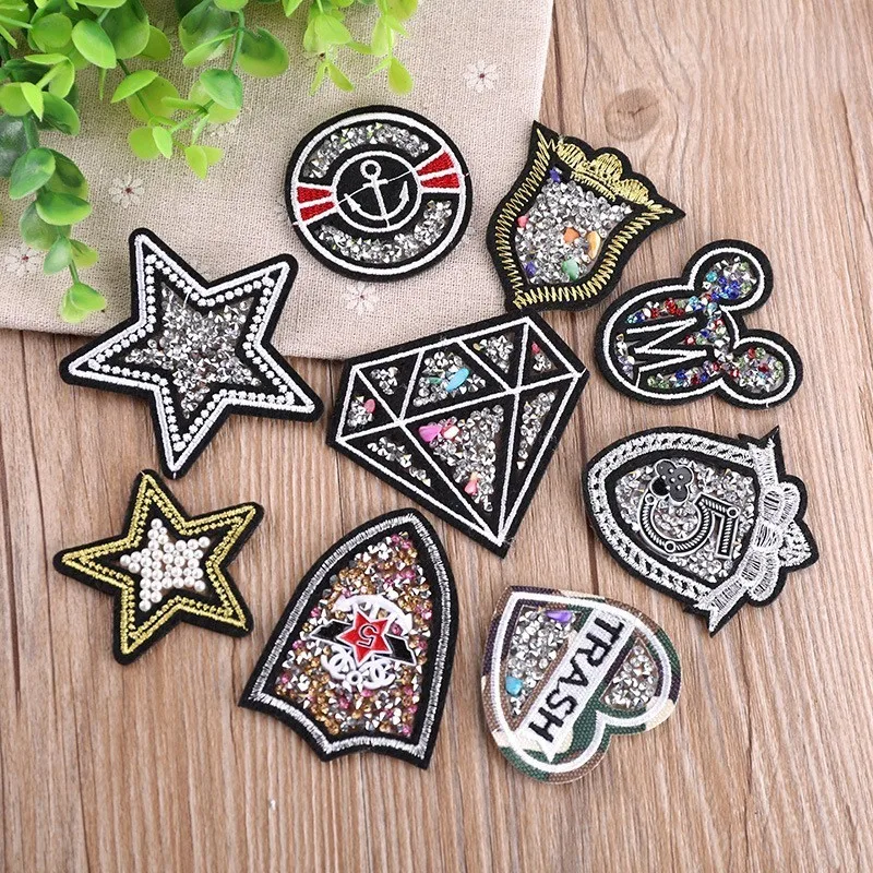 PGY Fine Color AB Rhinestone Embroidery Patches Hot Fix On Clothes Shoes Hats Crystal Beads Diy Diamond Star Heart Accessories
PGY Fine Color AB Rhinestone Embroidery Patches Hot Fix On Clothes Shoes Hats Crystal Beads Diy Diamond Star Heart Accessories