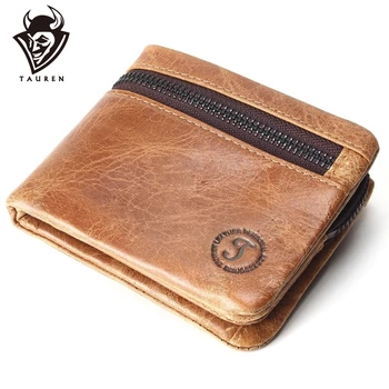Genuine Leather Mens Wallets Brand Brown Zipper Design Bifold Short Men Purse Male Clutch With Card Holder Coins Purses Wallet
Genuine Leather Mens Wallets Brand Brown Zipper Design Bifold Short Men Purse Male Clutch With Card Holder Coins Purses Wallet