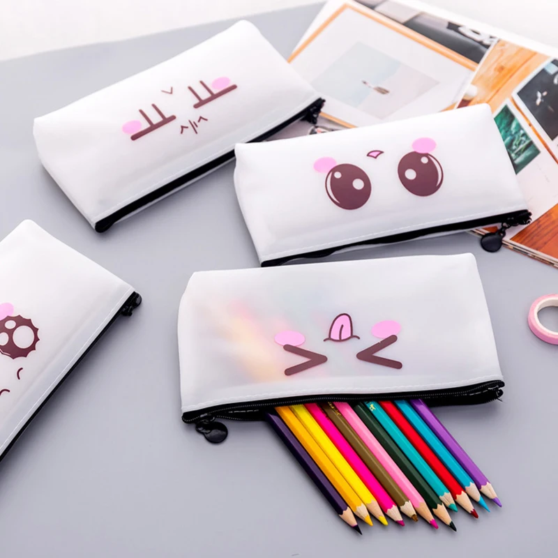 Expression Cute Pen Bags Pencil Case Storage Bag Korean Cartoon 1PC Creative Cosmetics Bag High Capacity
Expression Cute Pen Bags Pencil Case Storage Bag Korean Cartoon 1PC Creative Cosmetics Bag High Capacity