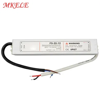 IP67 20W Waterproof LED Transformer Electronic Aluminum Alloy Driver Power Supply 5V 12V 24V 36V 110V/220V 
IP67 20W Waterproof LED Transformer Electronic Aluminum Alloy Driver Power Supply 5V 12V 24V 36V 110V/220V
