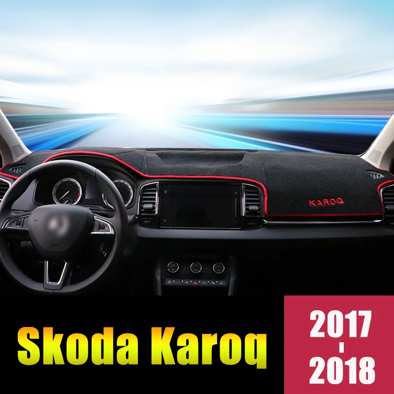 For Skoda Karoq 2017 2018 LHD Car Dashboard Cover Mats Avoid Light Pads Sun Shade Carpets Anti-UV Interior Protector Accessories
For Skoda Karoq 2017 2018 LHD Car Dashboard Cover Mats Avoid Light Pads Sun Shade Carpets Anti-UV Interior Protector Accessories