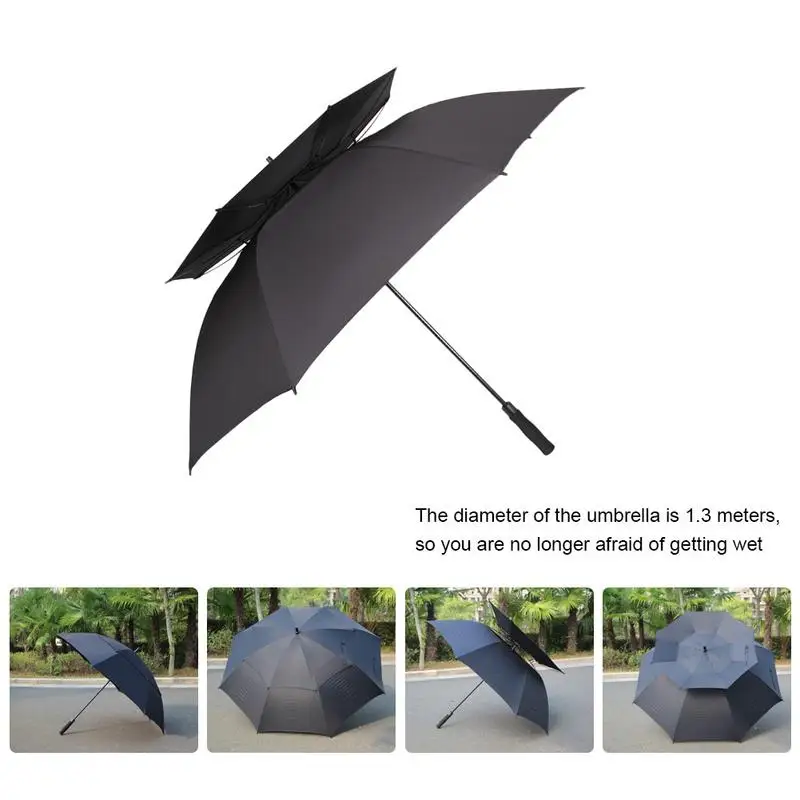 Golf Umbrella Windproof Oversized Automatic Open Umbrella Large Double Canopy Men's Umbrella
Golf Umbrella Windproof Oversized Automatic Open Umbrella Large Double Canopy Men's Umbrella