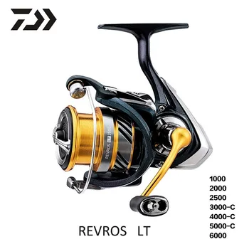 19 NEW DAIWA Fishing reel REVROS LT 1000-6000 fishing reel Seawater spinning Reel Max 12kg 5.1:1/5.2:1/5.3:1 Sea Spinning Reels
19 NEW DAIWA Fishing reel REVROS LT 1000-6000 fishing reel Seawater spinning Reel Max 12kg 5.1:1/5.2:1/5.3:1 Sea Spinning Reels
