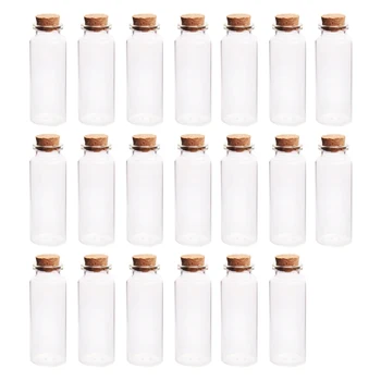 20pcs 30*80MM 40ML Glass Bottle Wishing Bottle Empty Sample Storage Jars With Cork Stoppers Glass Decor Jars - Transparent
20pcs 30*80MM 40ML Glass Bottle Wishing Bottle Empty Sample Storage Jars With Cork Stoppers Glass Decor Jars - Transparent
