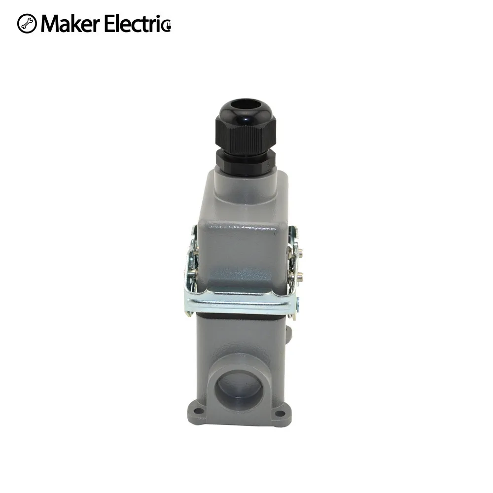 Heavy duty industrial MK-HE-010-4 lightning connectors from heavy duty connector manufacturer for wind power generation16A 500V 
Heavy duty industrial MK-HE-010-4 lightning connectors from heavy duty connector manufacturer for wind power generation16A 500V