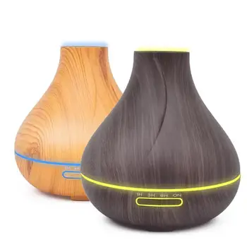400ml Aroma Essential Oil Diffuser Ultrasonic Air Humidifier with Wood Grain 7 Color Night Light Timing Aromatherapy Diffuser
400ml Aroma Essential Oil Diffuser Ultrasonic Air Humidifier with Wood Grain 7 Color Night Light Timing Aromatherapy Diffuser