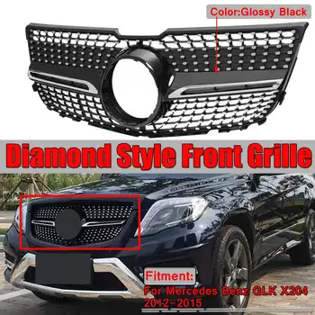 Black / Chrome X204 Diamond Grille Car Front Bumper Grill Grille For Mercedes For Benz GLK X204 GLK250 GLK300 GLK350 2013-2015
Black / Chrome X204 Diamond Grille Car Front Bumper Grill Grille For Mercedes For Benz GLK X204 GLK250 GLK300 GLK350 2013-2015