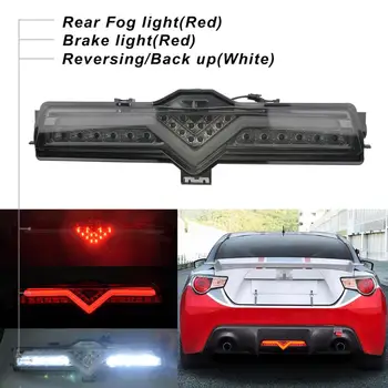 Smoke F1 V Style Tinted LED Taillight Rear Lamp Bumper Reverse Brake Fog Light For Toyota GT86 Scion FR-S Subaru BRZ 2013-2018
Smoke F1 V Style Tinted LED Taillight Rear Lamp Bumper Reverse Brake Fog Light For Toyota GT86 Scion FR-S Subaru BRZ 2013-2018