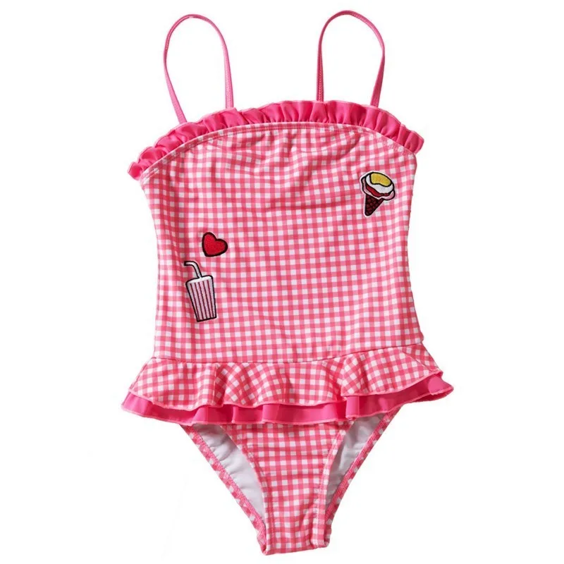 2019 New Kids Girls Swimsuit One Piece Swimwear Plaid Bikini Children Bathing Suit Lovely Bikinis Sports Style Maillot Tankini
2019 New Kids Girls Swimsuit One Piece Swimwear Plaid Bikini Children Bathing Suit Lovely Bikinis Sports Style Maillot Tankini