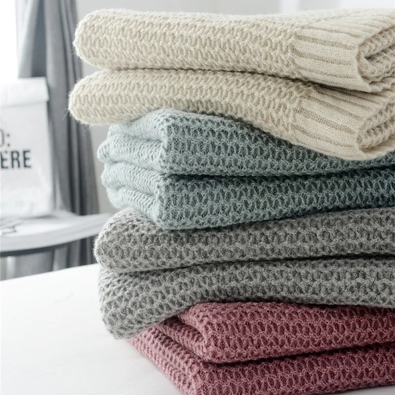 Spring Warm Honeycomb Plaid Cable Knit Throw Blanket For Couch Bed Sofa Chair, Black Gray Pink Decorative Knitted Blankets
Spring Warm Honeycomb Plaid Cable Knit Throw Blanket For Couch Bed Sofa Chair, Black Gray Pink Decorative Knitted Blankets