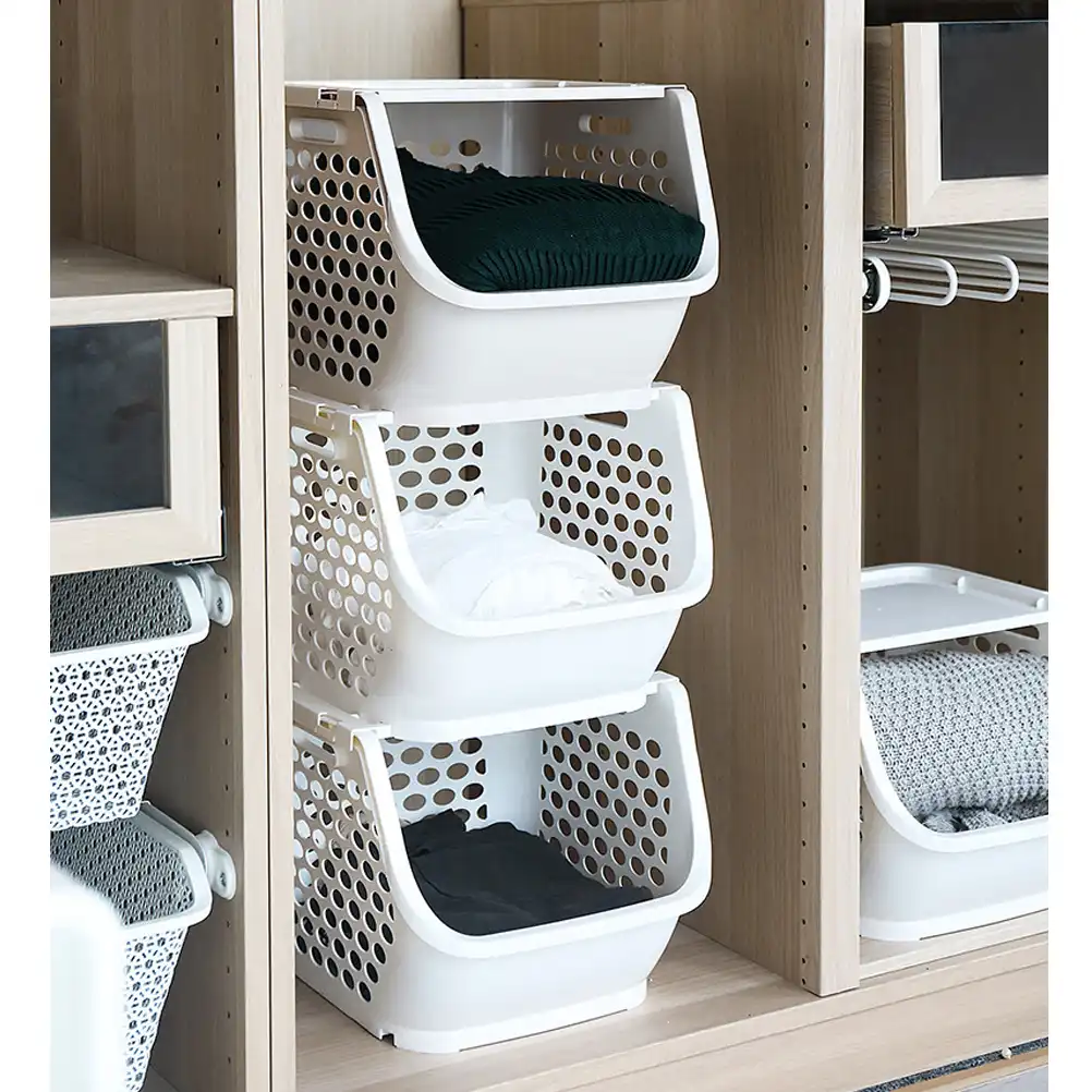 toy storage shelf with baskets