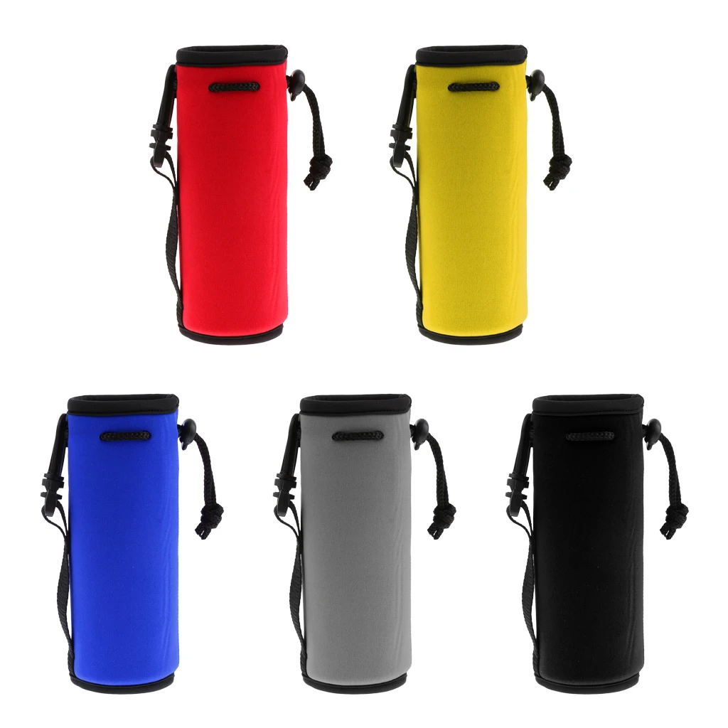 Neoprene Insulated Sport Water Bottle Cover Pouch Sleeve Bag Holder with Hook Clip for Outdoor Camping Hiking Activities
Neoprene Insulated Sport Water Bottle Cover Pouch Sleeve Bag Holder with Hook Clip for Outdoor Camping Hiking Activities