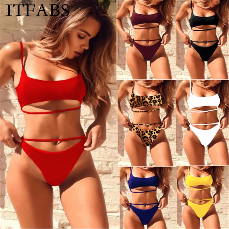 ITFABS Fashion Women Lady Bandage Bikini Suit Two-Piece Suits 2019 New Push-up Padded Swimsuit Bathing Swimwear
ITFABS Fashion Women Lady Bandage Bikini Suit Two-Piece Suits 2019 New Push-up Padded Swimsuit Bathing Swimwear