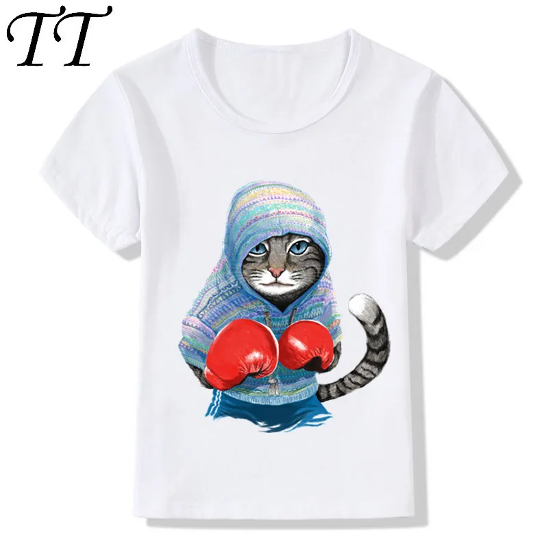 Children Summer Super Cool Boxing Cat Attack Design Funny T-Shirt Kids Baby Cartoon Clothes Boys Girls Casual Tops Tees,HKP5043
Children Summer Super Cool Boxing Cat Attack Design Funny T-Shirt Kids Baby Cartoon Clothes Boys Girls Casual Tops Tees,HKP5043
